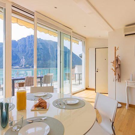 Casa Madlen - Bright Attic With Marvelous View Apartman Campione dʼItalia Kültér fotó